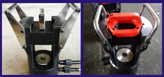 100t van het de Pers het Geschikte Hulpmiddel van de golfplaatkabel Gespleten Hydraulische Plooiende Hulpmiddel 0