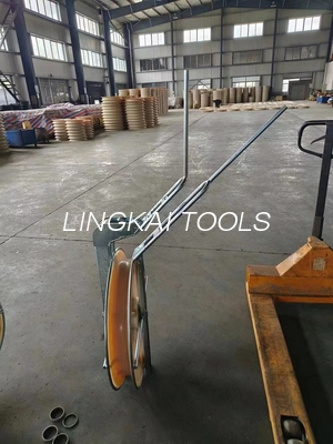 Stringing pulley blokken voor helikopterpiloot touw stringing in overhead transmissie