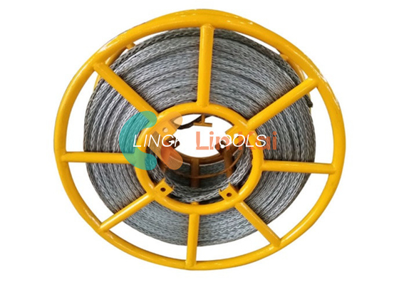 900KN Max Anti Twisting Steel Wire Rope 10mm voor het strengen van OPGW en Ground Wire