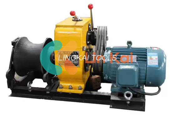 High Speed RPM Electric Capstan Winch aangedreven door riem