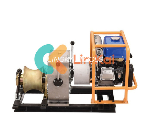 30 kn 4 versnelling zware gasmotor aangedreven capstan lier met loskoppelende trommel