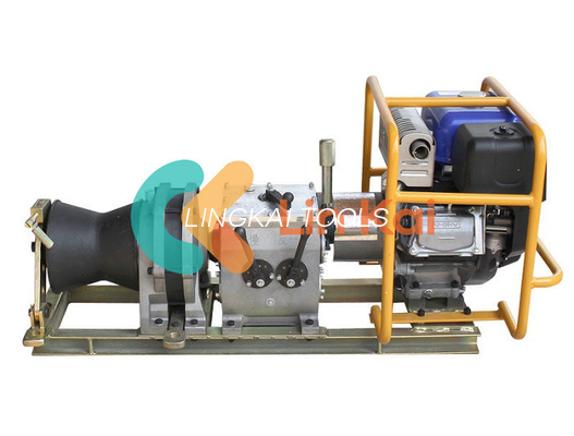 Zware benzine motor kabel trekker met afneembare trommel
