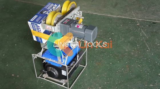 Elektrische motor mobiele robot tractie machine OPGW installatie gereedschappen