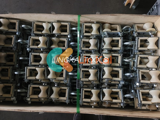 2.2kg OPGW Dubbele balken Steunrol Werkbelasting 2KN