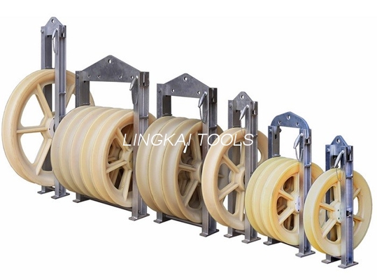 Mc Nylon Transmissielijn die Hulpmiddelen vastbinden die Katrol 660mm vastbinden Grote Diameter