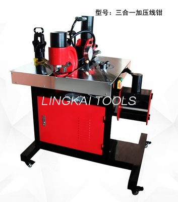 Multifunctie Hydraulisch Plooiend Hulpmiddel/Hydraulische Busbar Scherpe Ponsen Buigende Machine