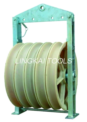 Rubber Gevoerde Enige Nylon Katrolschijf 660MM van 60KN Vastbindend Blok