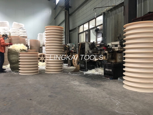 508x100mm MC Katrolwielen met Lagers voor het Vastbinden van Blok