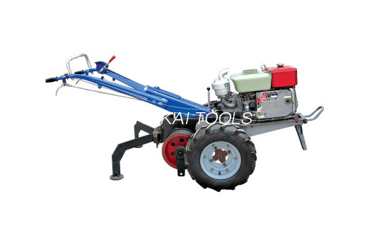 Dubbele Trommel die 15HP-de Machine van de Kruktractor lopen