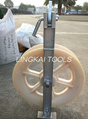 2T kies Wiel Nylon Leider Stringing Blocks 660mm Diameter uit