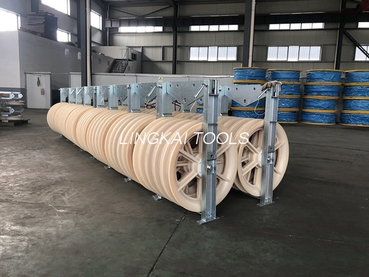 Grote Diameter Drie MC Nylon Katrolschijf Gebundelde Leider Stringing Blocks