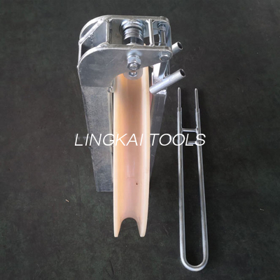 De Luchthelikopter die van 508 Mm Vliegtuig Gebundelde Leider Blocks Stringing Construction vastbinden